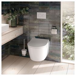 TOTO RP compact WC-Sitz abnehmbar, mit Edelstahlscharnieren und Absenkautomatik, Ureaharz,... TOTO-TC613G 4050663095963 (Abb. 1)