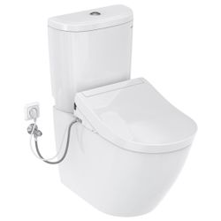 TOTO Washlet RG Lite Dusch-WC mit Fernbedienung, seitlichen Anschlüssen und Entkalkun... TOTO-TCF34120GEU 4050663096083 (Abb. 1)