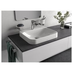 TOTO LF Möbelwaschtisch Breite 500mm, Möbelmontage, mit Hahnloch und Überlauf, Keramik Ce... TOTO-L5615CE 4050663093990 (Abb. 1)