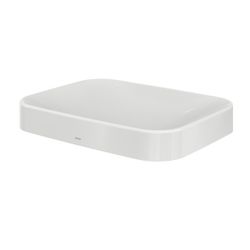 TOTO LF Aufsatzwaschtisch Breite 500mm, Möbelmontage, ohne Hahnloch, mit Überlauf, Keramik... TOTO-L5715E 4050663094027 (Abb. 1)