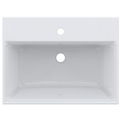 TOTO CS Waschtisch eckig, Breite 600mm, Wandmontage, mit Hahnloch und Überlauf, Keramik... TOTO-LW1216CKE 4050663094904 (Abb. 1)