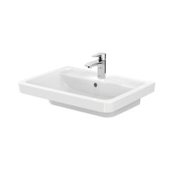 TOTO CF Waschtisch Breite 654mm, Wandmontage, mit Hahnloch und Überlauf, Keramik Cefiontec... TOTO-LW136Y 4050663093532 (Abb. 1)