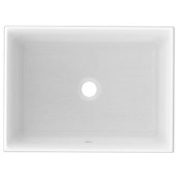 TOTO CS Aufsatzwaschtisch eckig, Breite 500mm, Möbelmontage, ohne Hahnloch, mit Überlauf... TOTO-LW1715WH 4050663095574 (Abb. 1)