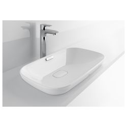 TOTO Neorest Aufsatzwaschtisch Breite 596mm, ohne Hahnloch, mit Überlauf, Keramik Cefion... TOTO-LW3716HY 4050663093402 (Abb. 1)