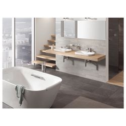 TOTO Neorest Aufsatzwaschtisch Breite 746mm, ohne Hahnloch, mit Überlauf, Keramik Cefion... TOTO-LW3717HY 4050663093419 (Abb. 1)