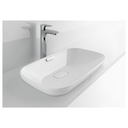 TOTO Neorest Aufsatzwaschtisch Breite 596mm, ohne Hahnloch, mit Überlauf, Keramik Cefion... TOTO-LW3716HY 4050663093402 (Abb. 1)
