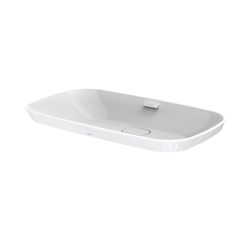 TOTO Neorest Aufsatzwaschtisch Breite 746mm, ohne Hahnloch, mit Überlauf, Keramik Cefion... TOTO-LW3717HY 4050663093419 (Abb. 1)