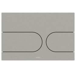 TOTO Drückerplatte, Edelstahl gebürstet, für Vorwandelement Washlet mit automatischer S... TOTO-MB175M#SS 4050663095901 (Abb. 1)