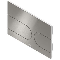 TOTO Drückerplatte, Edelstahl gebürstet, für Vorwandelement Washlet mit automatischer S... TOTO-MB175M#SS 4050663095901 (Abb. 1)