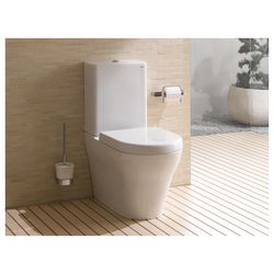 TOTO MH Tiefspül-Stand-WC mit aufgesetztem Spülkasten, randlos, Tornado Flush-Düsenspülung... TOTO-CW161Y 4050663090364 (Abb. 1)