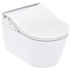 TOTO Washlet RW Dusch-WC mit Fernbedienung, EWATER plus, Clean Case und Entkalkungsfunkt... TOTO-TCF801CG 4050663095680 (Abb. 1)