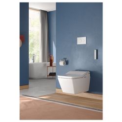 TOTO Washlet SW Dusch-WC mit Fernbedienung, EWATER plus und Entkalkungsfunktion, Ureahar... TOTO-TCF803CG 4050663095703 (Abb. 1)