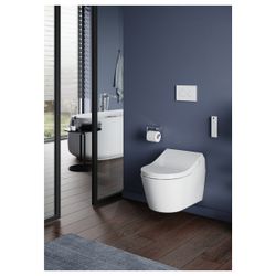 TOTO Washlet RX Dusch-WC mit Fernbedienung, EWATER plus und Entkalkungsfunktion, Ureahar... TOTO-TCF894CG 4050663095444 (Abb. 1)