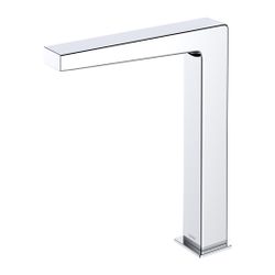 TOTO Automatik-Armaturenauslauf eckig hoch, 2 l/min, Ausladung 159mm, MS verchromt, R 1... TOTO-TLE25008E 4050663096502 (Abb. 1)