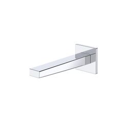 TOTO Automatik-Armaturenauslauf eckig Unterputz, 2 l/min, Ausladung 175mm, MS verchromt... TOTO-TLE25009E 4050663096519 (Abb. 1)