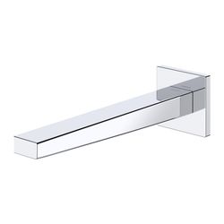 TOTO Automatik-Armaturenauslauf eckig Unterputz, 2 l/min, Ausladung 225mm, MS verchromt... TOTO-TLE25010E 4050663096526 (Abb. 1)