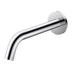TOTO Automatik-Armaturenauslauf rund Unterputz, 2 l/min, Ausladung 225mm, MS verchromt,... TOTO-TLE26010E 4050663096571 (Abb. 1)