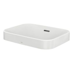 TOTO LF Aufsatzwaschtisch Breite 500mm, Möbelmontage, ohne Hahnloch, mit Überlauf, Keramik... TOTO-L5715E 4050663094027 (Abb. 1)