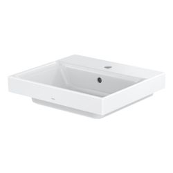 TOTO CS Waschtisch eckig, Breite 500mm, Wandmontage, mit Hahnloch und Überlauf, Keramik... TOTO-LW1215CKE 4050663094881 (Abb. 1)