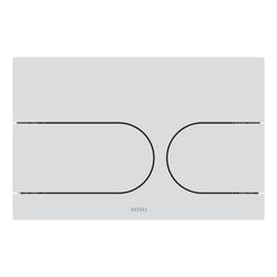 TOTO Drückerplatte für Neorest WX, Vorwandelement Washlet mit automatischer Spülung WH1... TOTO-MB177EM#W 4050553097824 (Abb. 1)