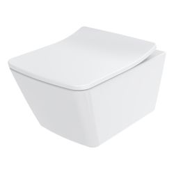 TOTO SP WC-Sitz, abnehmbar, mit Absenkautomatik und Edelstahlscharnieren, Ureaharz, Weiß... TOTO-TC512G 4050663094812 (Abb. 1)
