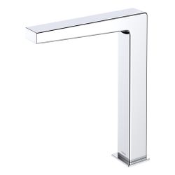 TOTO Automatik-Armaturenauslauf eckig hoch, 2 l/min, Ausladung 159mm, MS verchromt, R 1... TOTO-TLE25008E 4050663096502 (Abb. 1)