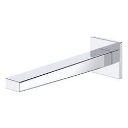 TOTO Automatik-Armaturenauslauf eckig Unterputz, 2 l/min, Ausladung 225mm, MS verchromt... TOTO-TLE25010E 4050663096526 (Abb. 1)