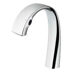 TOTO Automatik-Armaturenauslauf ZN, mit Kalt-Warm-Umsteller, MS verchromt, R 1/2", berü... TOTO-TLP01701G 4050663094317 (Abb. 1)