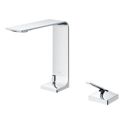 TOTO Zweiloch-Einhebel-Waschtischmischer, mittelhoch Ausladung 144mm, mit Schaftventil,... TOTO-TLP02304E 4050663094355 (Abb. 1)