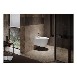 TOTO RP Bidet wandhängend, Vorwandmontage, mit Hahnloch mittig und Überlauf, Keramik Cefion... TOTO-B552E 4050663094867 (Abb. 1)