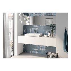 TOTO CS Waschtisch eckig, Breite 600mm, Wandmontage, mit Hahnloch und Überlauf, Keramik... TOTO-LW1216CKE 4050663094904 (Abb. 1)