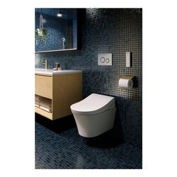 TOTO Washlet RG Dusch-WC mit Fernbedienung, verdeckten Anschlüssen und Entkalkungsfun... TOTO-TCF34270GEU 4050663096069 (Abb. 1)