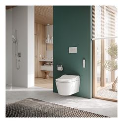 TOTO Washlet RW Dusch-WC mit Fernbedienung, EWATER plus, Clean Case und Entkalkungsfunkt... TOTO-TCF801CG 4050663095680 (Abb. 1)