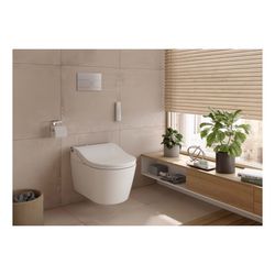 TOTO Washlet RW Dusch-WC mit Fernbedienung, EWATER plus und Entkalkungsfunktion, Ureaha... TOTO-TCF802C2G 4050663095697 (Abb. 1)