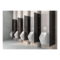 TOTO Urinal mit angeformtem Geruchsverschluss, Wandmontage, Zulauf von oben, Abgang hin... TOTO-UWN926ETS 4050663094201 (Abb. 1)