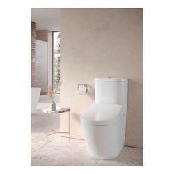 TOTO Washlet RG Lite Dusch-WC mit Fernbedienung, seitlichen Anschlüssen und Entkalkun... TOTO-TCF34120GEU 4050663096083 (Abb. 1)