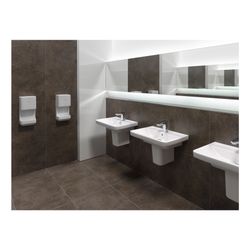 TOTO CF Waschtisch Breite 654mm, Wandmontage, mit Hahnloch und Überlauf, Keramik Cefiontec... TOTO-LW136Y 4050663093532 (Abb. 1)