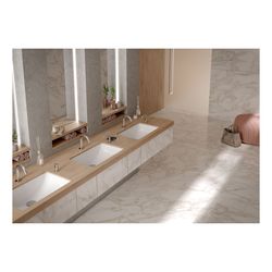 TOTO WU Unterbauwaschtisch eckig, Breite 590mm, Möbelmontage, ohne Hahnloch, mit Überlauf... TOTO-LW1536Y 4050663095420 (Abb. 1)