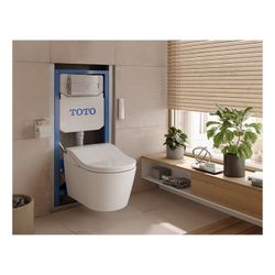 TOTO Washlet RW Dusch-WC mit Fernbedienung, EWATER plus und Entkalkungsfunktion, Ureaha... TOTO-TCF802C2G 4050663095697 (Abb. 1)