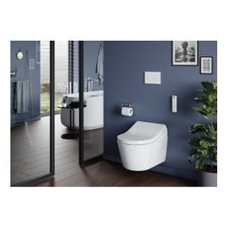 TOTO Washlet RX Dusch-WC mit Fernbedienung, EWATER plus und Entkalkungsfunktion, Ureahar... TOTO-TCF894CG 4050663095444 (Abb. 1)