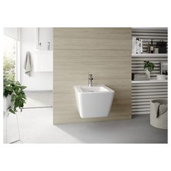 TOTO SP Bidet wandhängend, Vorwandmontage, mit Hahnloch mittig und Überlauf, Keramik Cefion... TOTO-B532E 4050663094874 (Abb. 1)