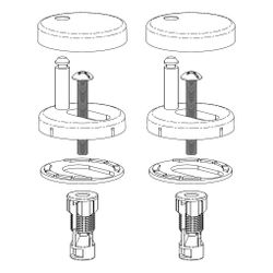 TOTO Befestigung Standard für WC-Sitz, 792970300... TOTO-792970300 4040034014631 (Abb. 1)