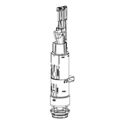 TOTO Spülventil für automatische Spülung Washlet Vorwandelement... TOTO-WHP172-W 4050663096281 (Abb. 1)