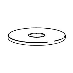 TOTO Flachdichtung für Spülventil bei Washlet Vorwandelement... TOTO-WHP173-W 4050663096298 (Abb. 1)