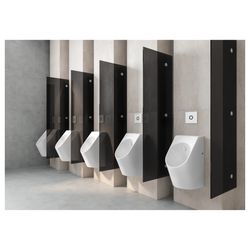 TOTO Urinal mit angeformtem Geruchsverschluss, Wandmontage, Zulauf von oben, Abgang hin... TOTO-UWN926ETS 4050663094201 (Abb. 1)