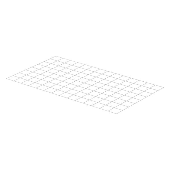 Uponor Classic Stahlmatte beschichtet, 50mm, 2150x750x3mm