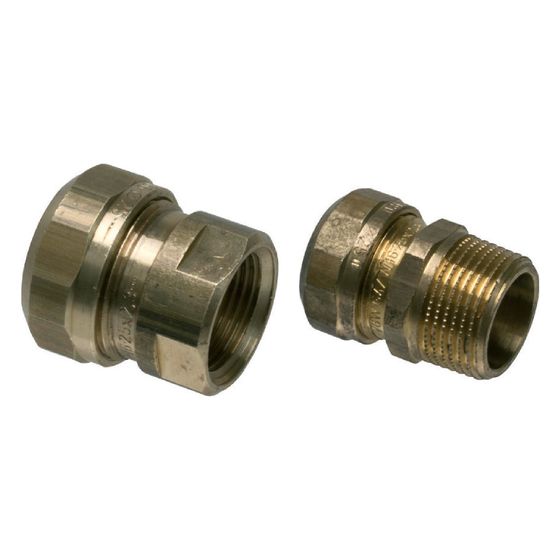 Uponor Fit Schraubübergangsnippel, 25x2,3mm x R 3/4