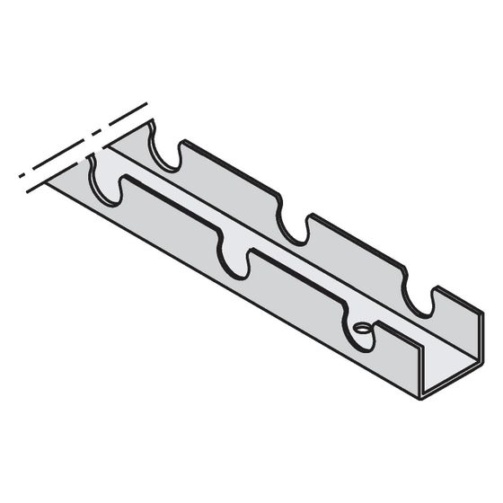 Uponor Fix Klemmschiene, 14mm, c/c 50mm, 2,5m, 1005498