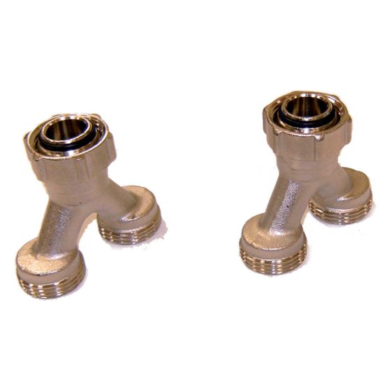 Uponor Fluvia Hosenstück, 2x G 3/4
