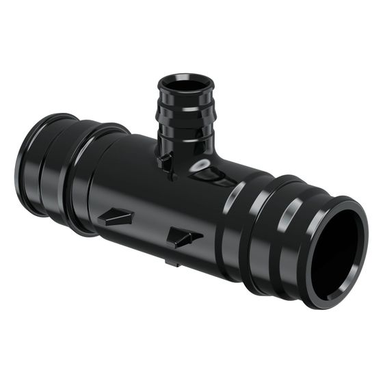 Uponor Q und E T-Stück reduziert PPSU 40x20x40mm, 1008694